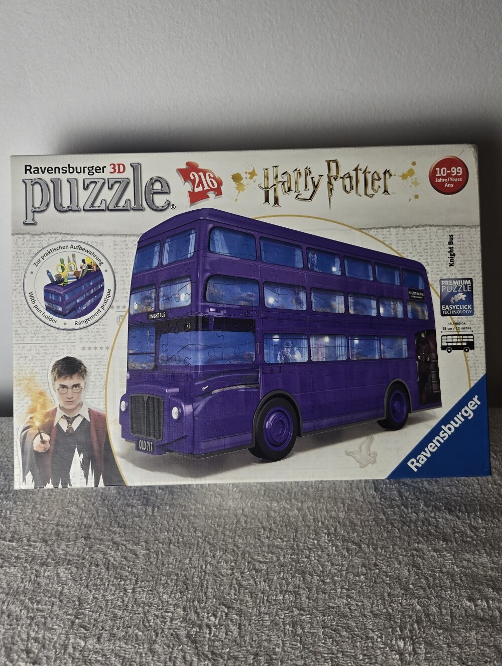 HP Knight Bus 3D Puzzle Organizer by Ravensburger - 216 pc